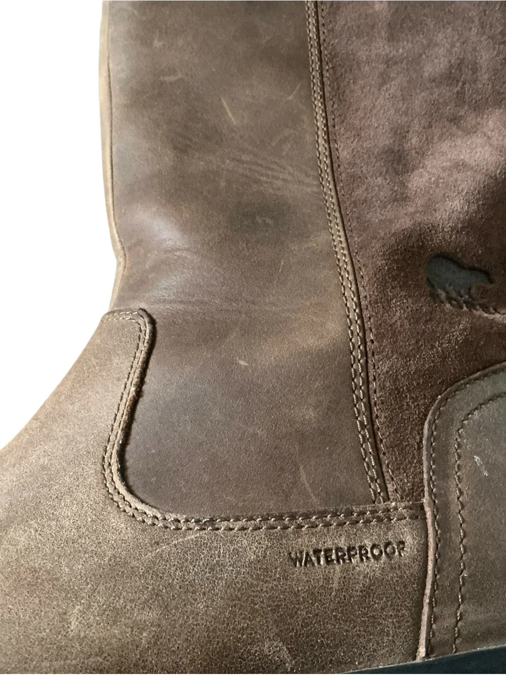 Sorel women’s Emelie tall equestrian riding boots brown waterproof leather sz 8